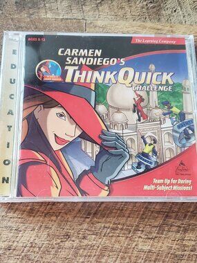 Vintage Game: Carmen Sandiego PC Game